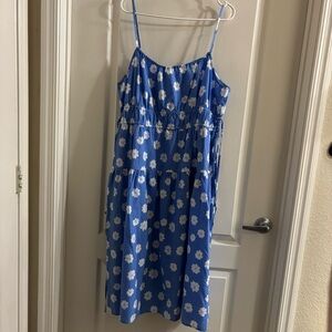 Universal Thread Floral Blue Midi Dress